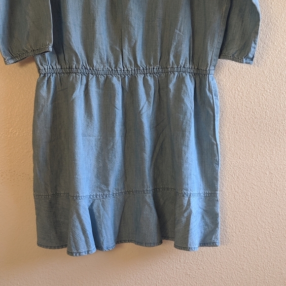 New Soft Joie Arryn B Chambray Dress size L - Picture 4 of 7